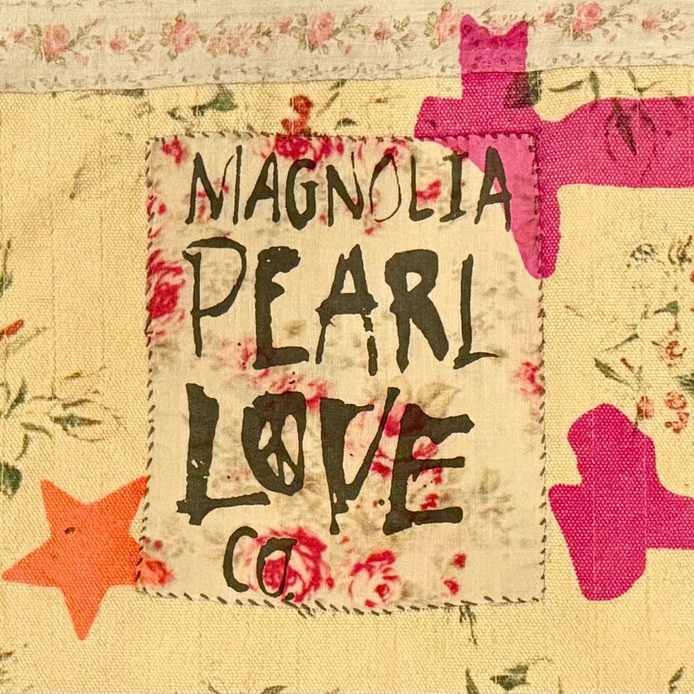 RARE and limited release Magnolia Pearl Open Your Mind Zipper Bag #035 NWT